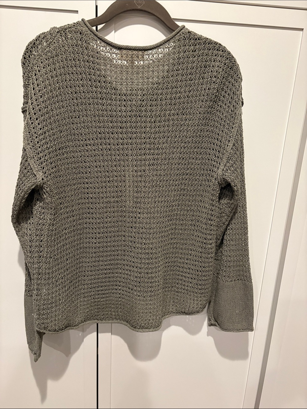 Haven Within  Open-Weave Button Front Cardigan M - Picture 3 of 3